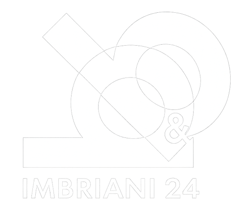 imbriani 24 b&b lecce puglia white logo